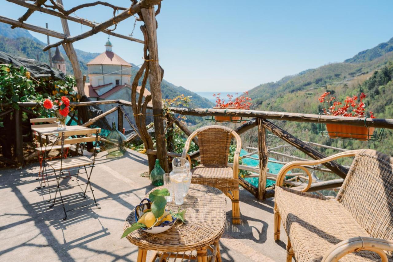 Pucare Apartments Tramonti Bagian luar foto