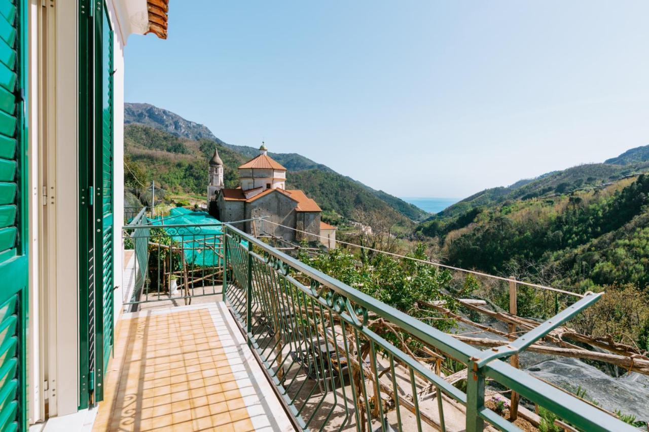 Pucare Apartments Tramonti Bagian luar foto