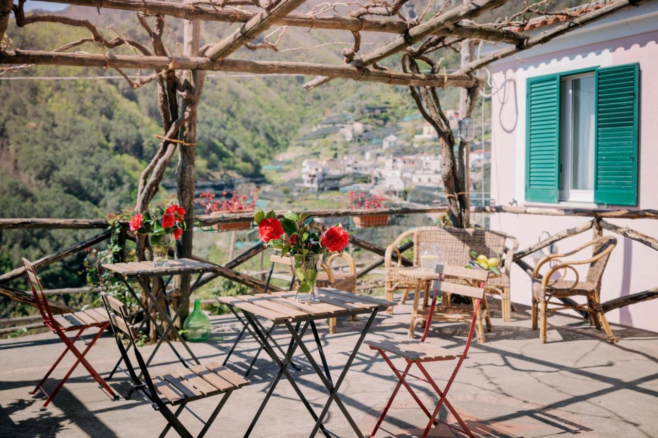 Pucare Apartments Tramonti Bagian luar foto