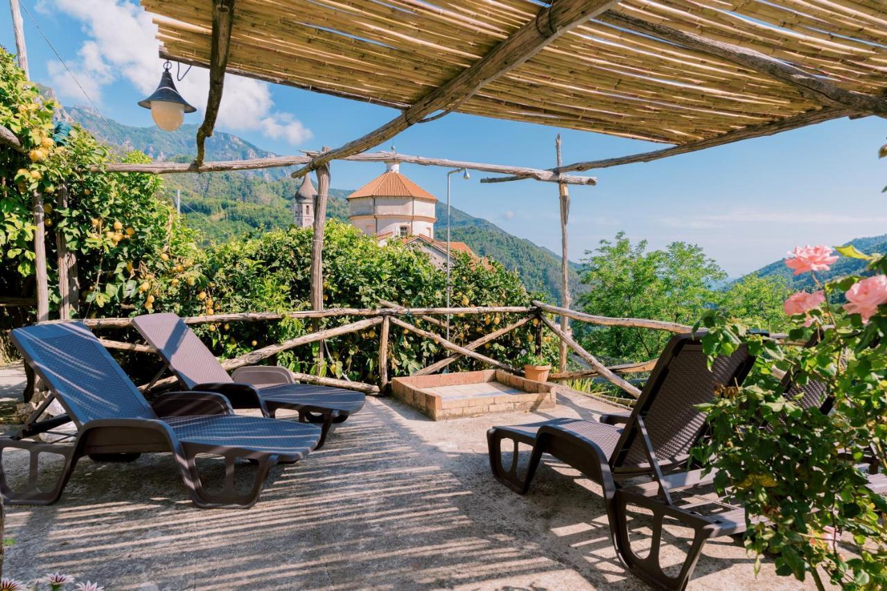 Pucare Apartments Tramonti Bagian luar foto