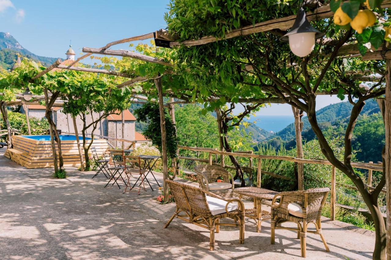 Pucare Apartments Tramonti Bagian luar foto