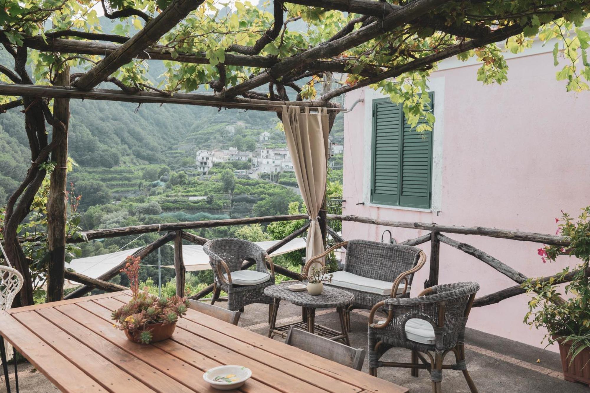 Pucare Apartments Tramonti Bagian luar foto