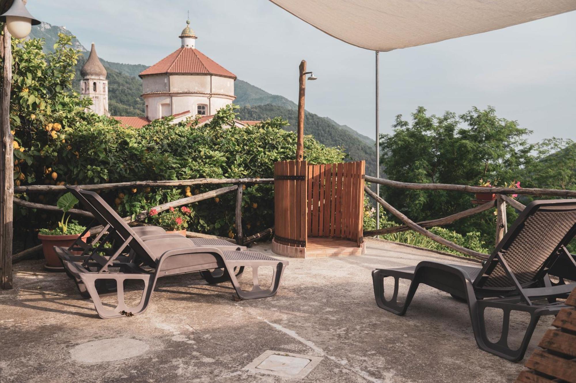 Pucare Apartments Tramonti Bagian luar foto